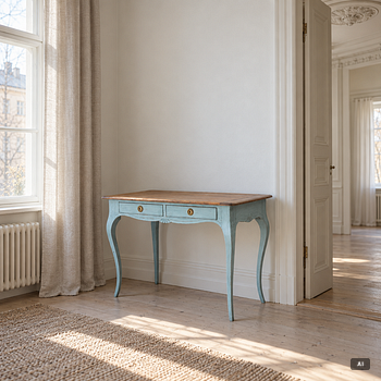Table, Rococo style, 20th century.