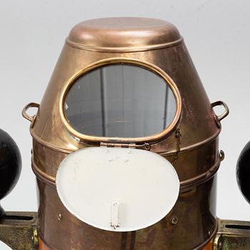 A binnacle, C.M Hammar, Gothenburg, first half of the 20th century.