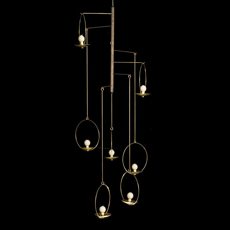 TIMO SARPANEVA, LJUSMOBIL, "Tulitus", Aarikka Finland, 1960-tal.