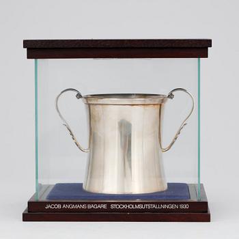 BÄGARE, silver, Jacob Ängman, GAB, 1980. Vikt ca 200 gram.