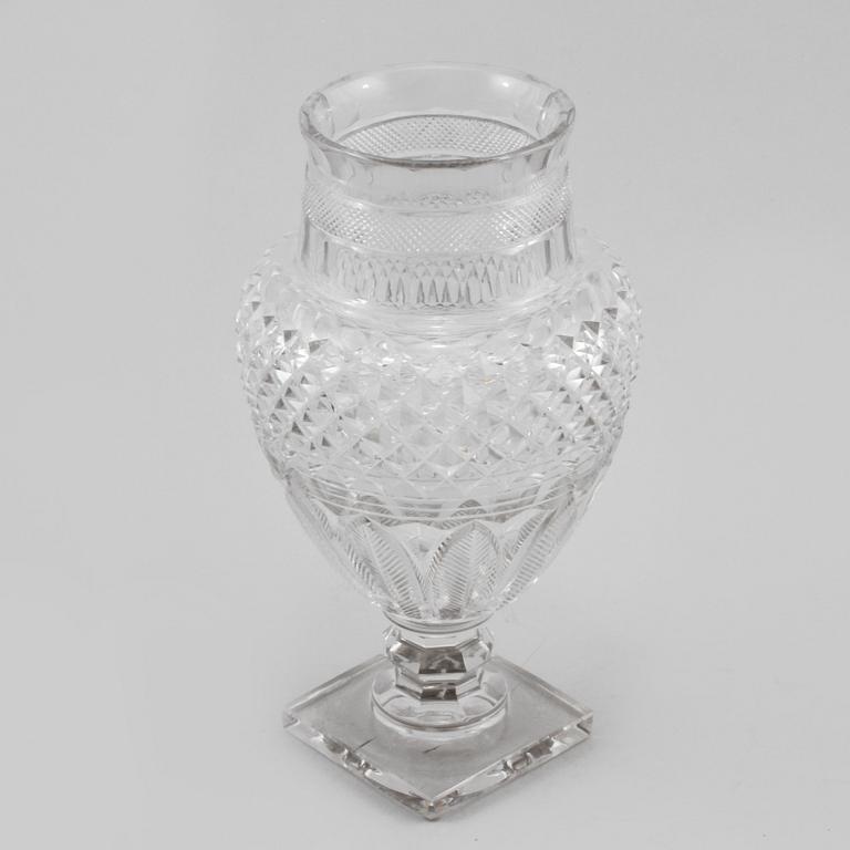 VAS, glas, Baccarat, 1900-tal.