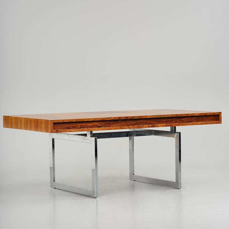 A rosewood office set, Echo, Switzerland, 1970s-80s.