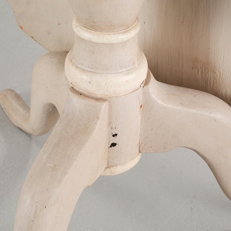 A late 19th century drop-leaf table.