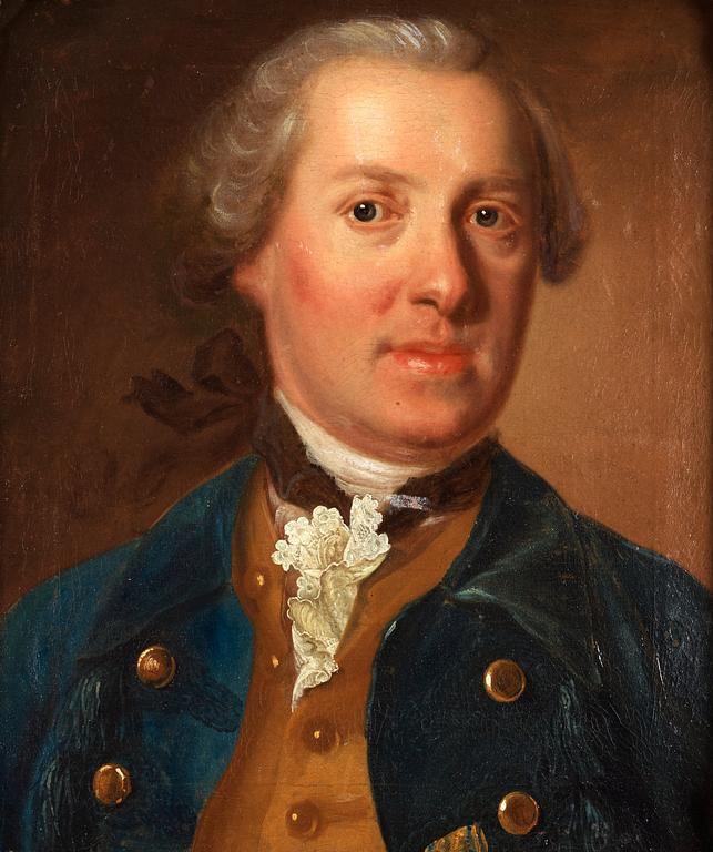 Johan Henrik Scheffel Attributed to, "Erik Adolf Printzensköld" (1718-1796).