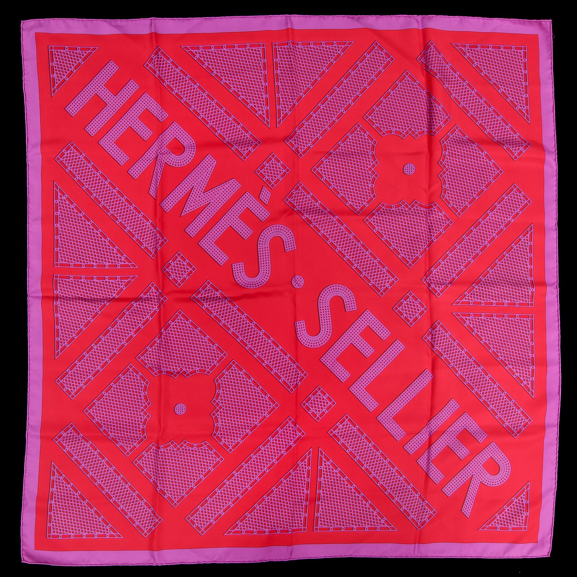 SCARF, siden, "Hermès sellier", Benoit Pierre Emery, Hermès, 2000-tal.