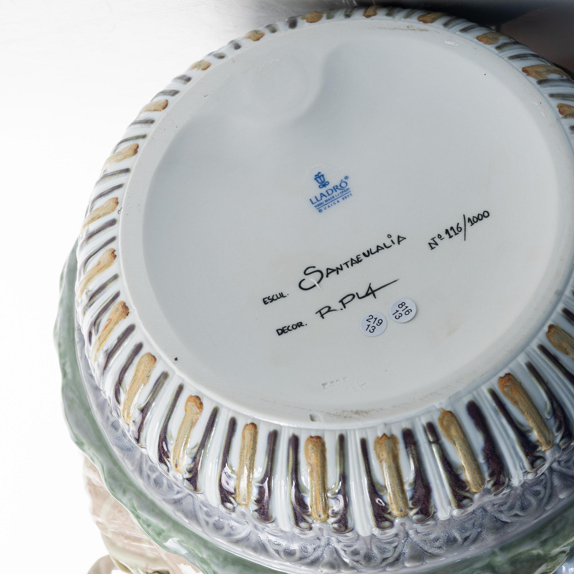 Lladró, "Ladies from Aranjuez vase", vas, Spanien.