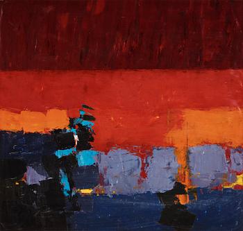 708. Donald Hamilton Fraser, Red landscape.