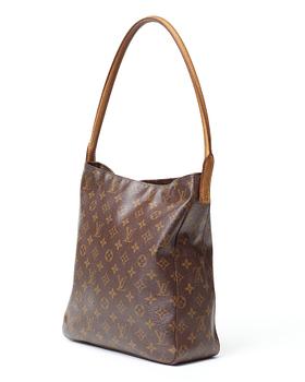 A 1990s monogram canvas handbag by Louis Vuitton,