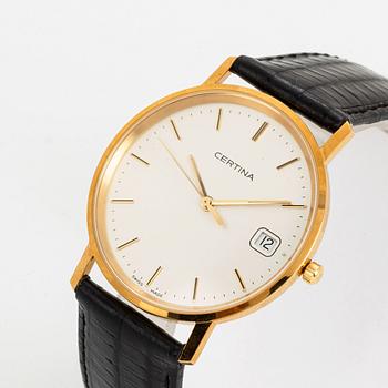 Certina, wristwatch, 33 m.