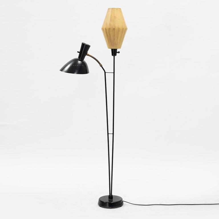 Hans Bergström, a floor light, Ateljé Lyktan, mid 20th Century.