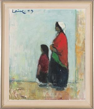 Olavi Laine, oil on canvas, signed and dated -59.