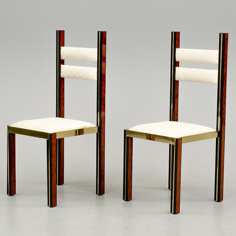STOLAR, 6 st, Paolo Barracheli "Roaman Deco", ca 1980.