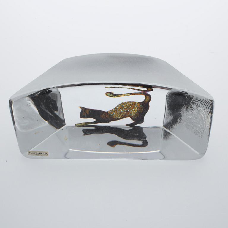 BERTIL VALLIEN, skulptur, Kosta Boda.