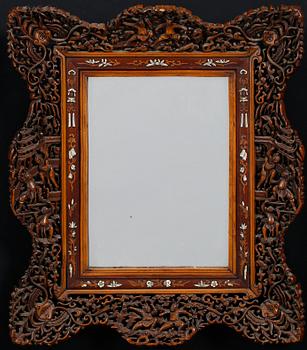 An oriental mirror from the 20th century.