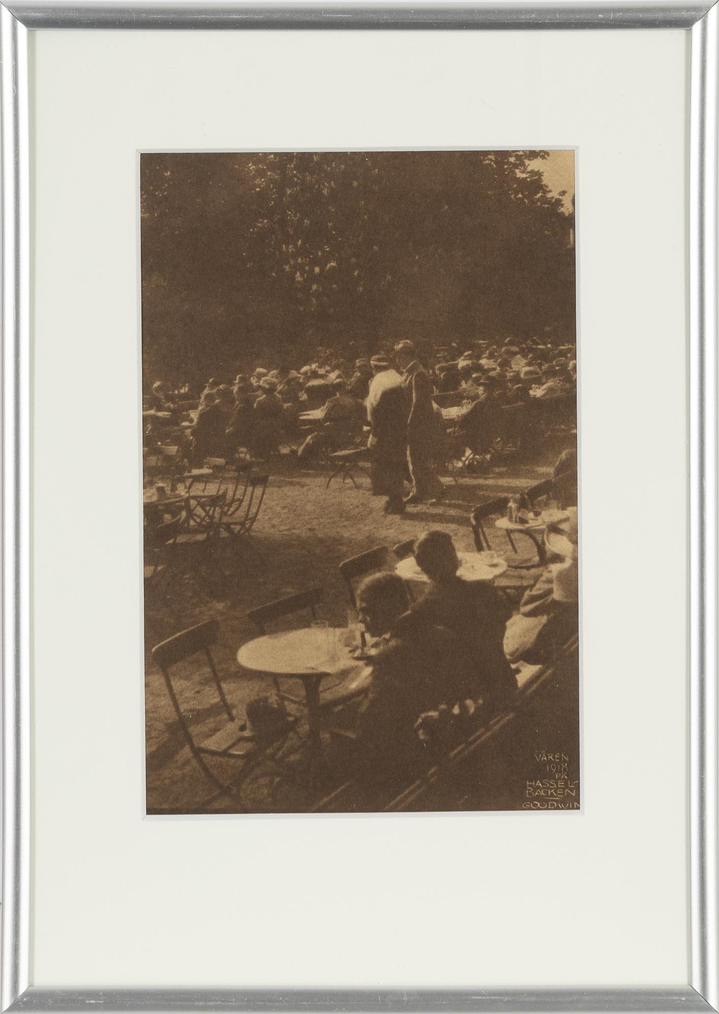 Henry B. Goodwin, photogravure, signed, 1918.