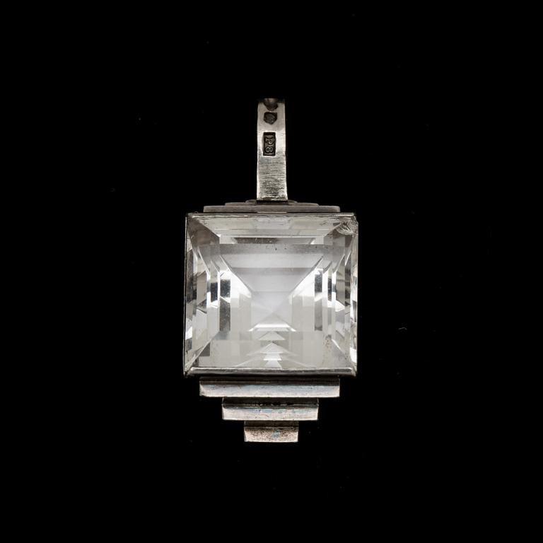 HÄNGSMYCKE, sterling silver, Wiwen Nilsson, Lund, 1941.