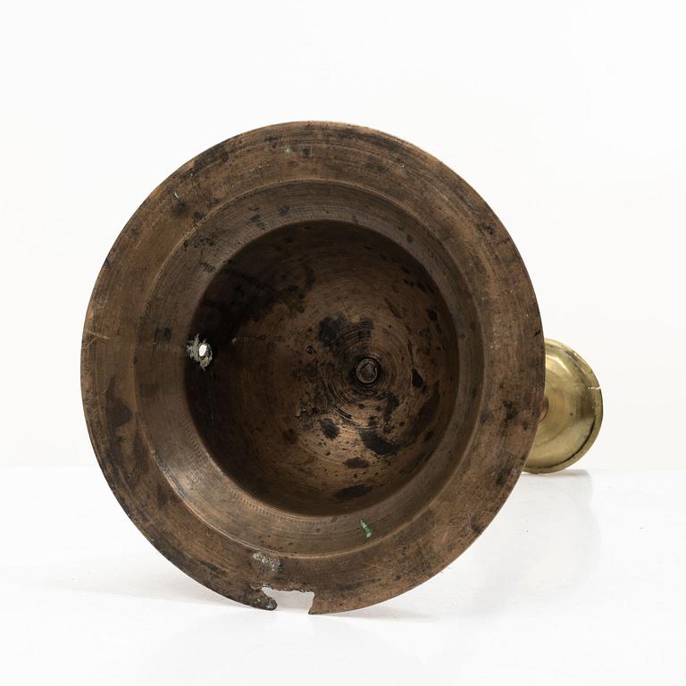 Ljusstake, möjligen Flandern, 1600-tal, Barock.