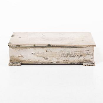 Carl Fredrik Carlman, A silver cigar box, 1936 Stockholm.