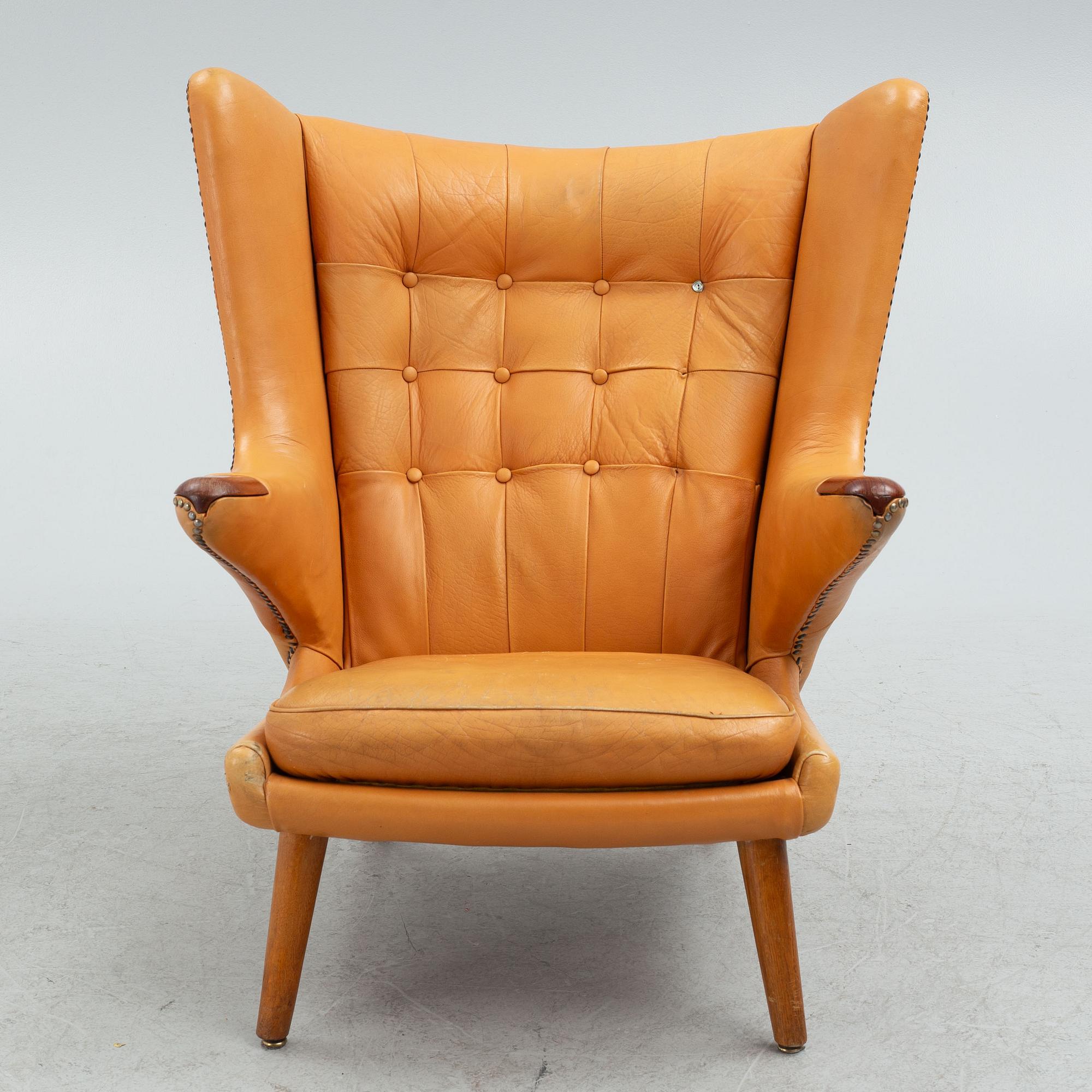Hans J. Wegner, armchair, "Bamse", Ap-stolen, Denmark 1950s.