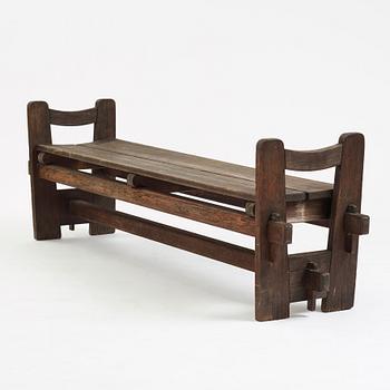 Axel Einar Hjorth, "Skoga" bänk, Nordiska Kompaniet 1933.