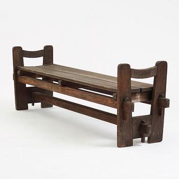 Axel Einar Hjorth, a "Skoga" bench, Nordiska Kompaniet, Sweden 1933.