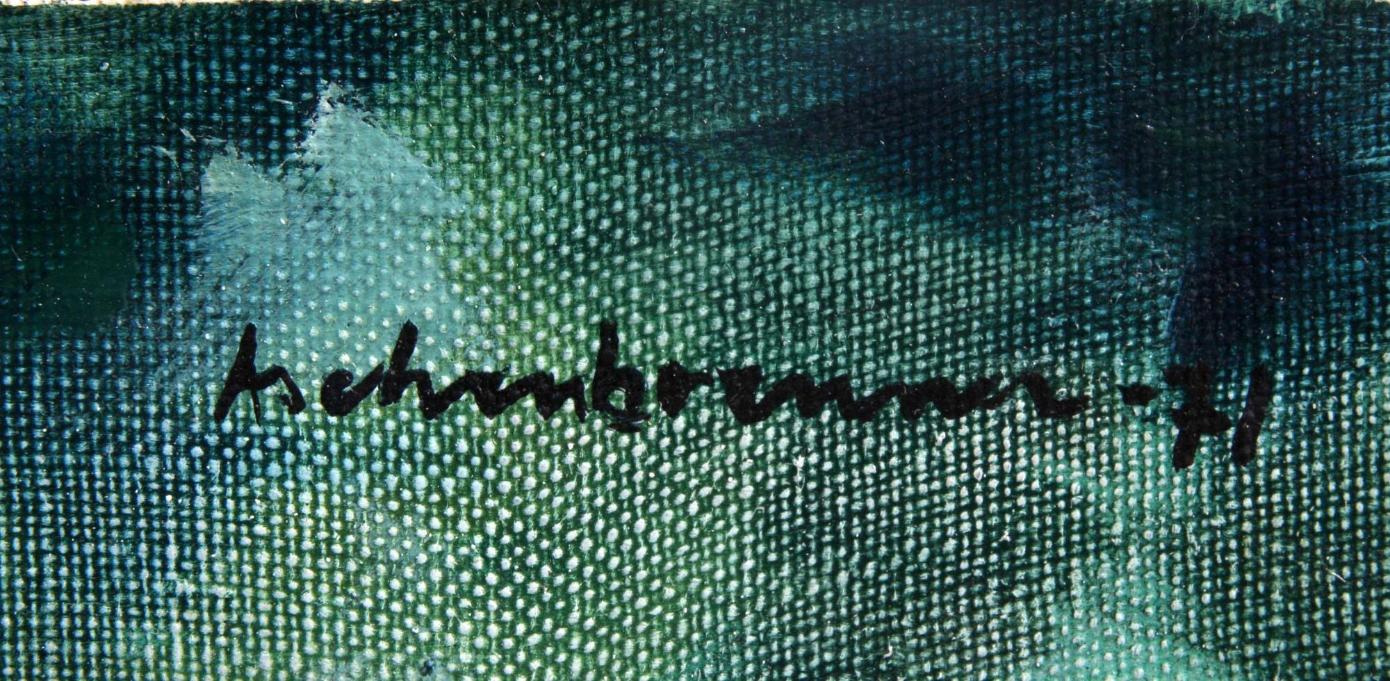 LENNART ASCHENBRENNER, olja på duk, sign och dat -71.