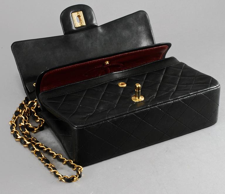 VÄSKA "Double Flap bag", Chanel.