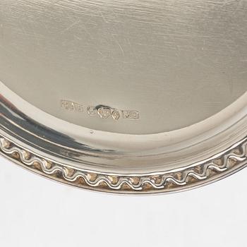 A set of twelve Swedish silver coasters, marks of GAB, Stockholm 1962-1962.