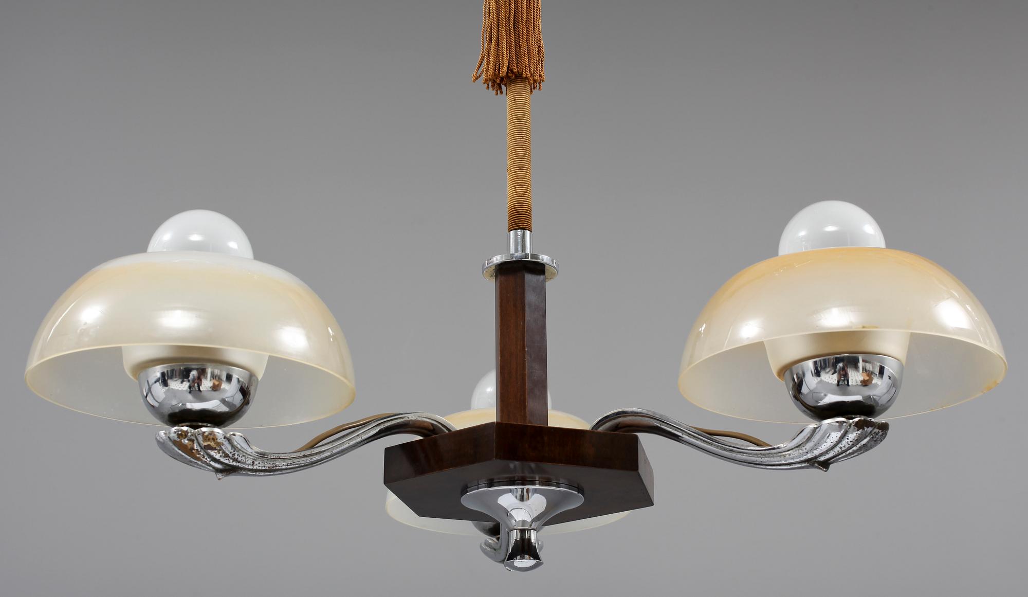 TAKLAMPA, Sverige, art déco 1920/1930-tal. H 67.