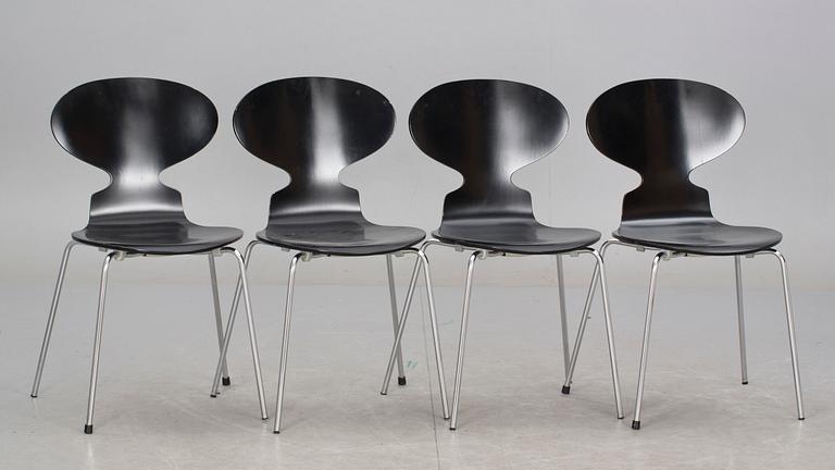 STOLAR, "Myran", Arne Jacobsen för Fritz Hansen. Bär datering 1976.