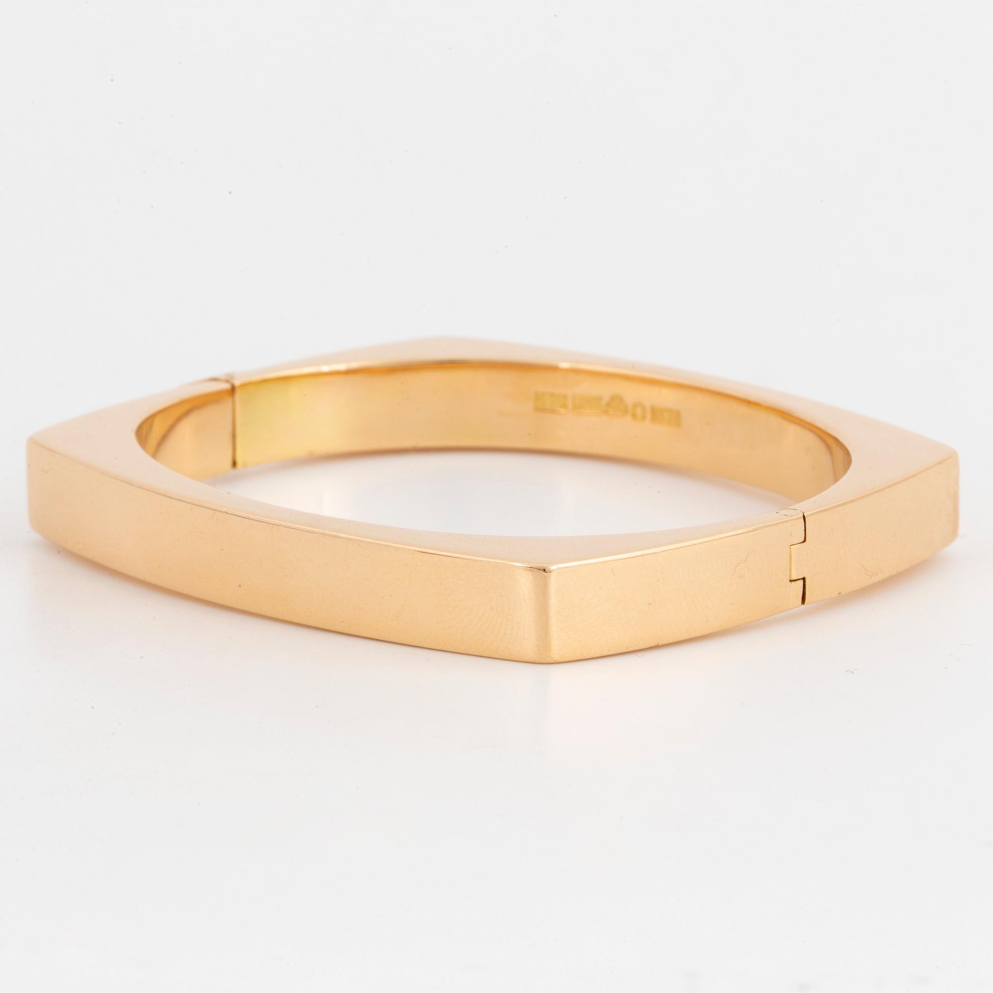 GAUDY, Armring 18K guld.