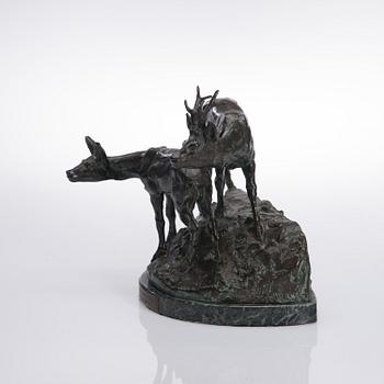 FRANLISCK ROUS, väitetty, veistos, pronssia.