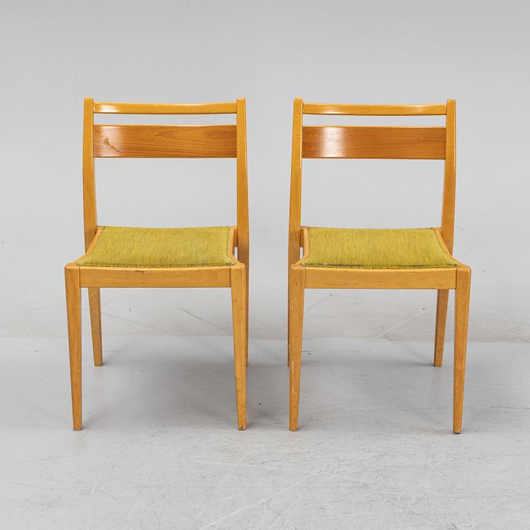 Axel Larsson, stolar, 10 st, Gemla, Diö, 1950-tal.