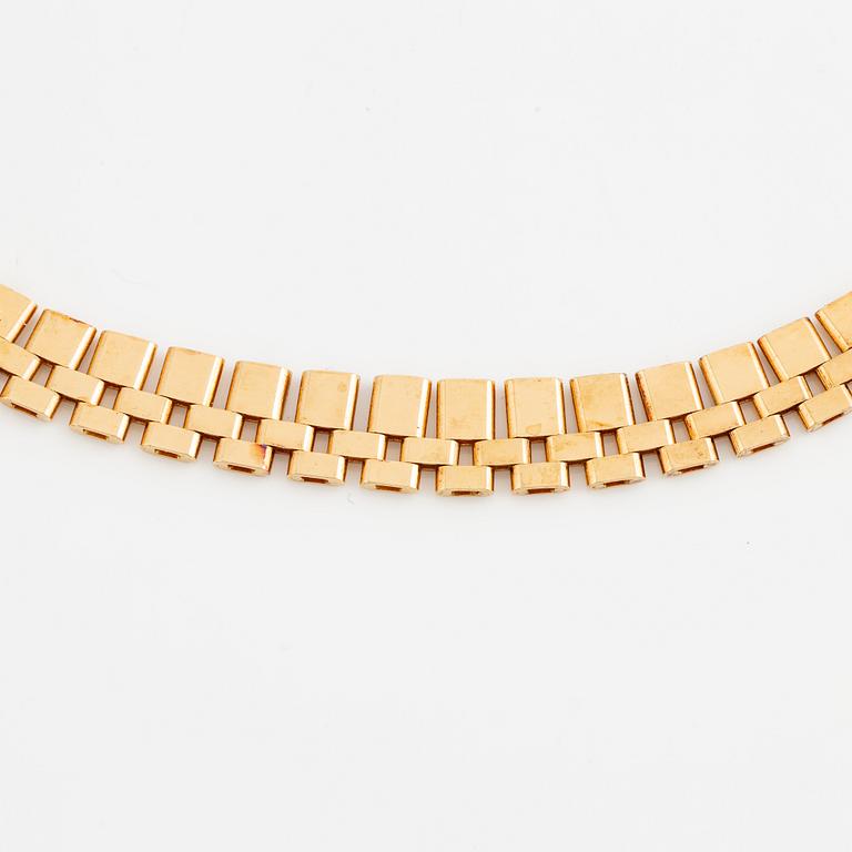 Necklace, 18K gold.