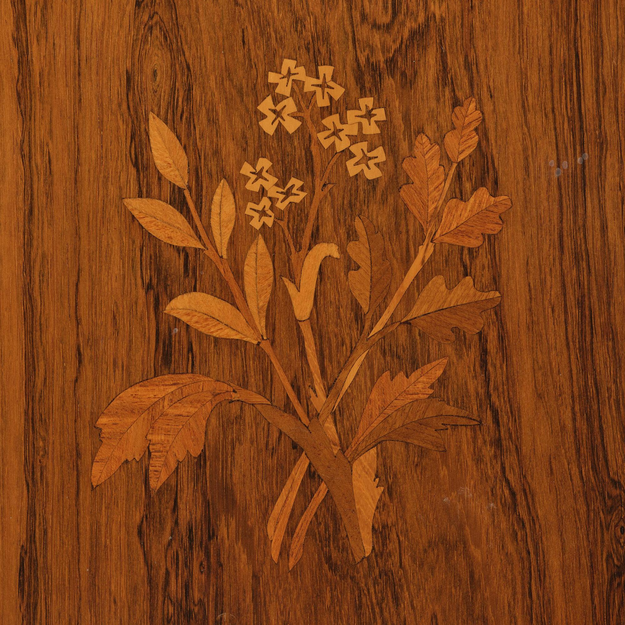 Carl Malmsten, byrå, utförd av snickarmästare Albin Johansson, Stockholm, 1943.