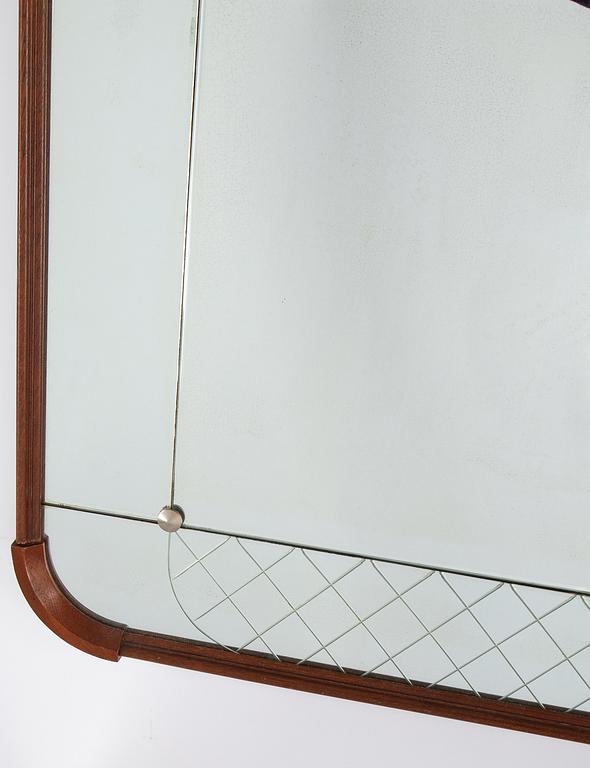 A mirror, Glas och Trä, Hovmantorp, 1950's/1960's.