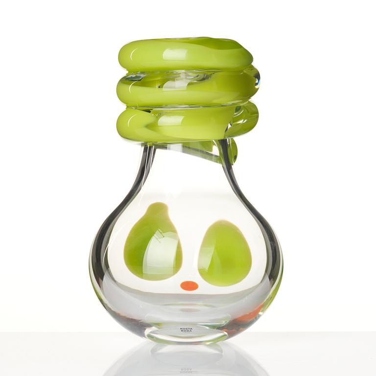 Frida Fjellman, Sculpture, "What's Up? Nothing Much", Kosta Boda, lim. ed 100.