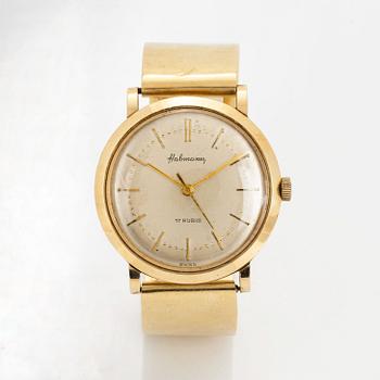 Habmann, wristwatch, 34 mm.
