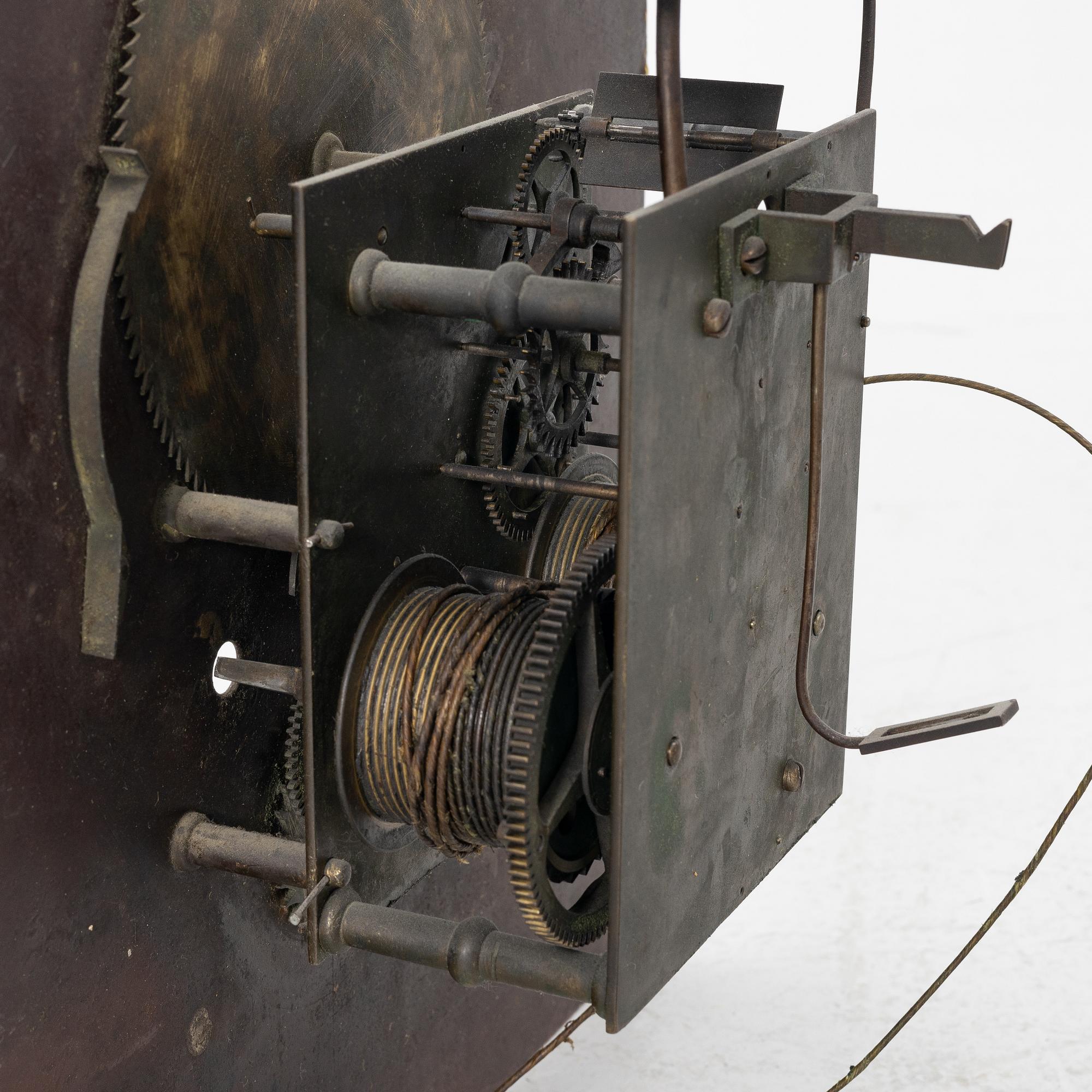 Grandfather clock, 18th-19th Century.