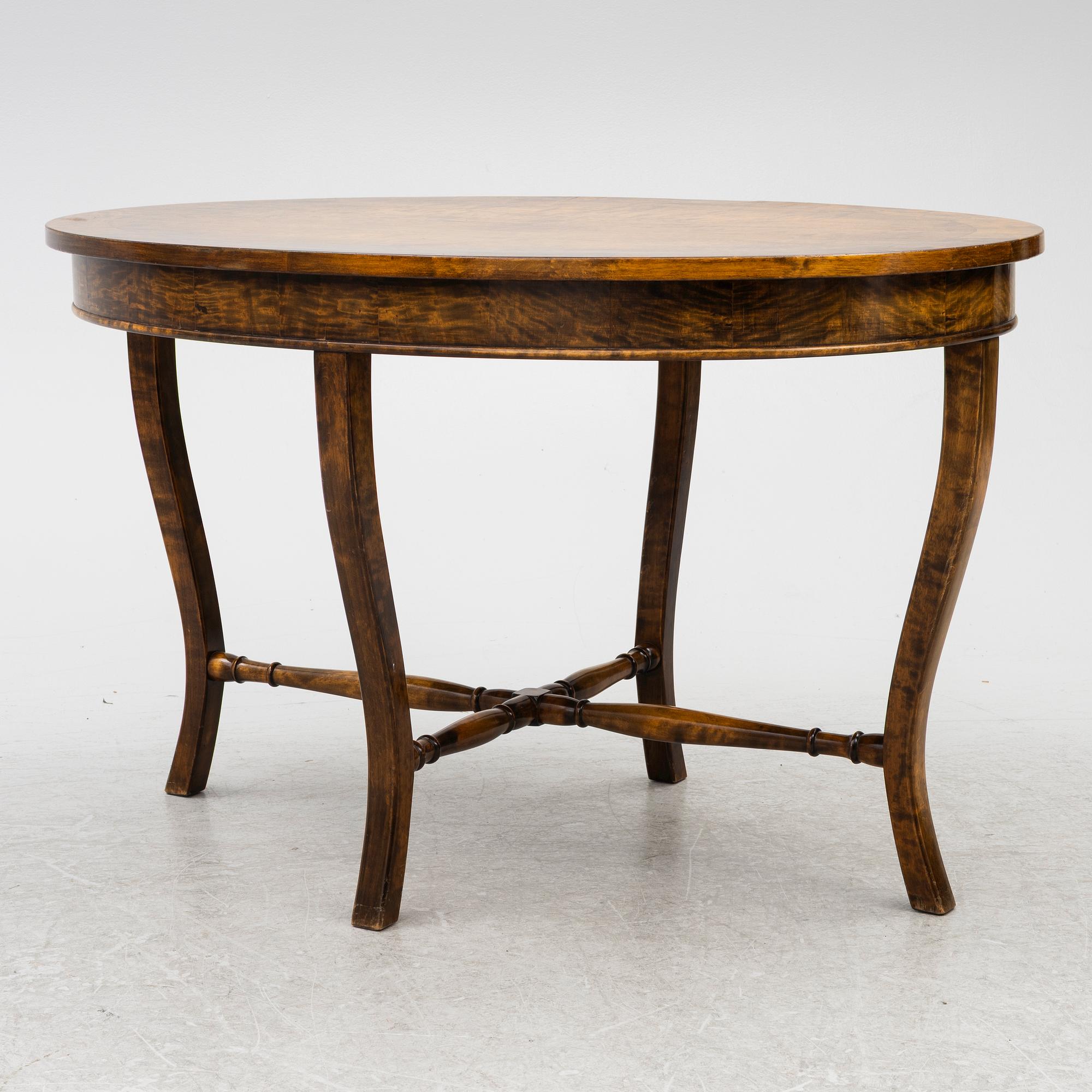 Carl Malmsten, Table, Swedish Grace, Svenska Möbelfabrikerna Bodafors, 1920s.