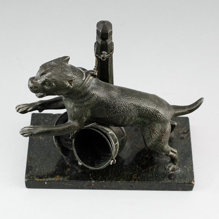 SKULPTUR, patinerad metall, 1900-talets första hälft.