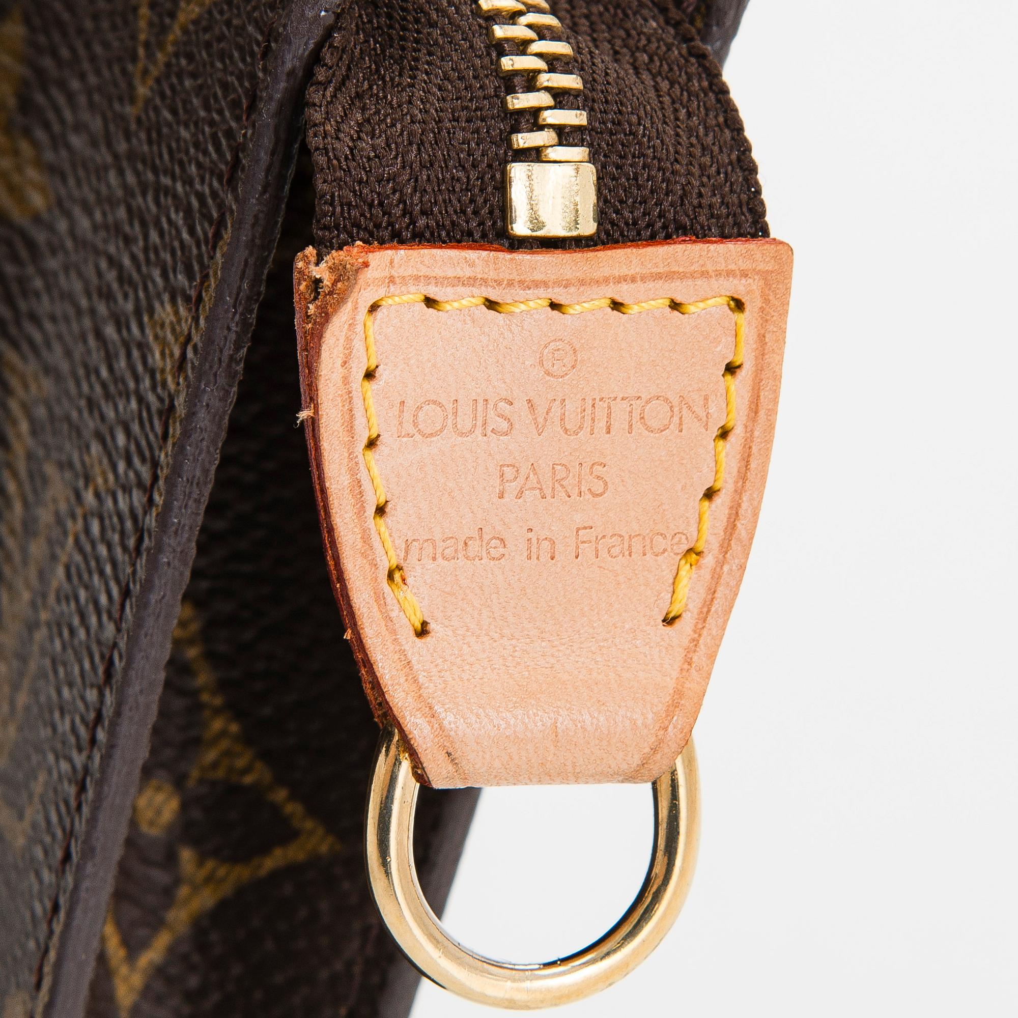 Louis Vuitton, a Monogram Canvas "Bucket" bag and pochette.