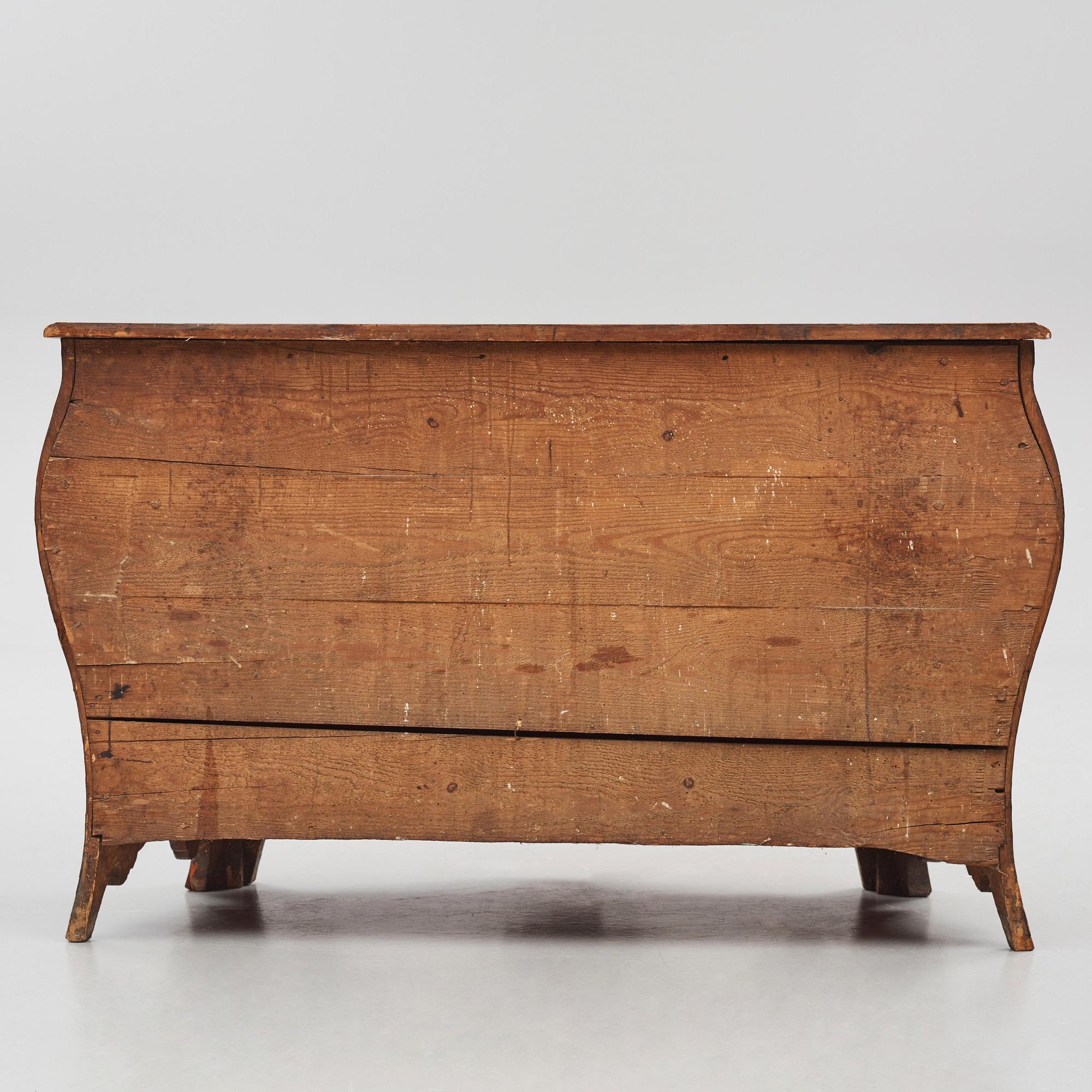 Byrå, Stockholmsarbete, 1700-talets andra hälft, Rokoko.