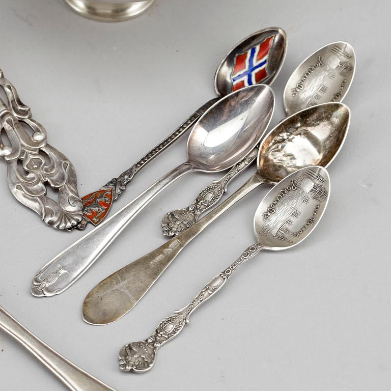 PARTI SILVER, 26 delar, Totalvikt ca559g.