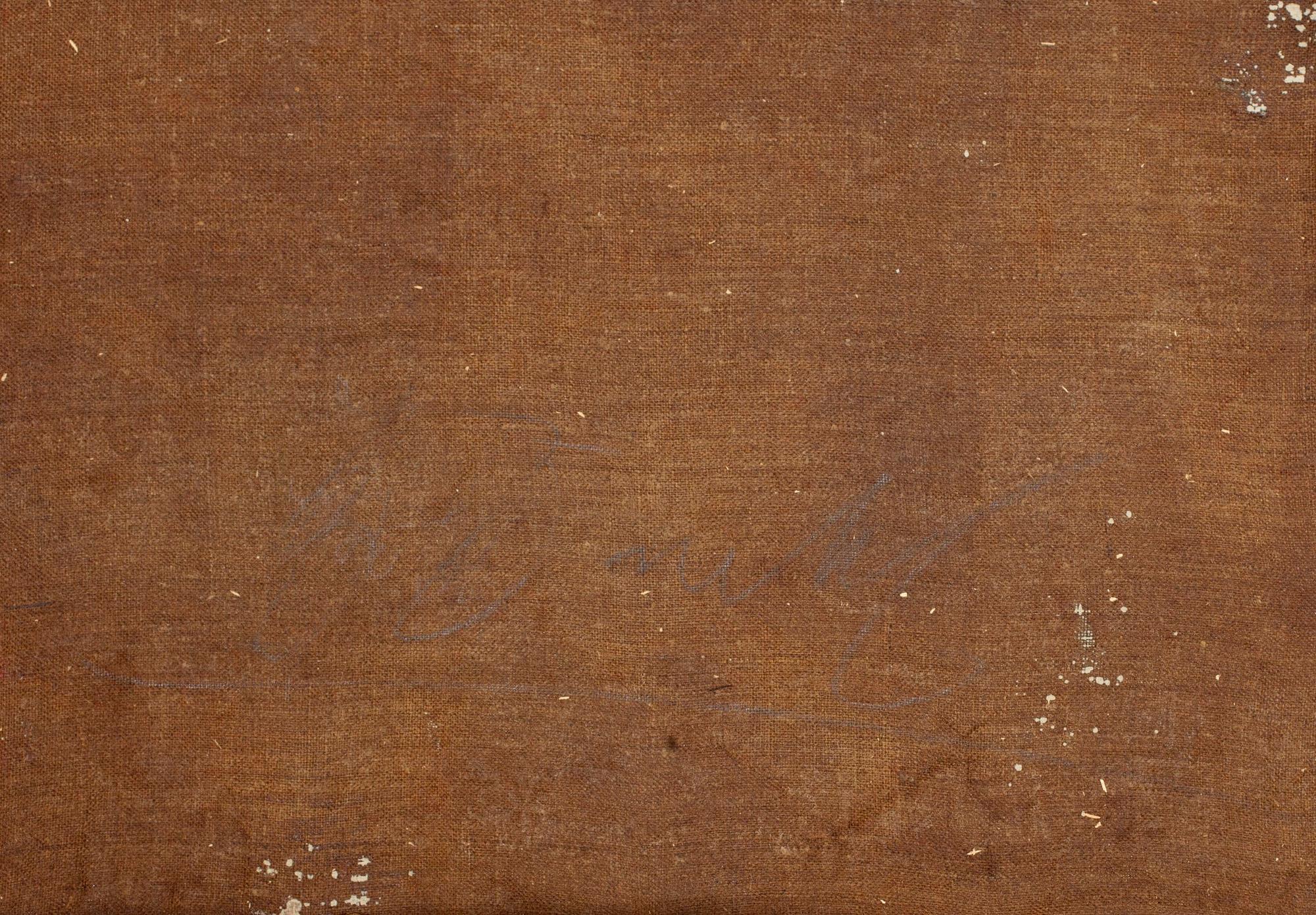 SIGRID GRANFELT (FINLAND), tillskriven, olja på duk, otydlig signering a tergo.