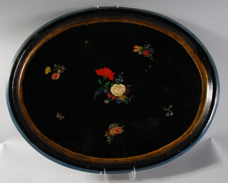 BRICKA, plåt, sekelskiftet 1800/1900.