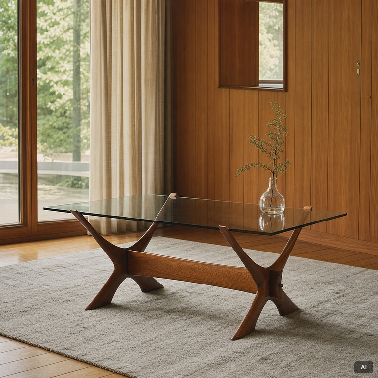Fredrik Schriever-Abeln, coffee table, 'No. 9', Örebro Glasindustri, 1960s.