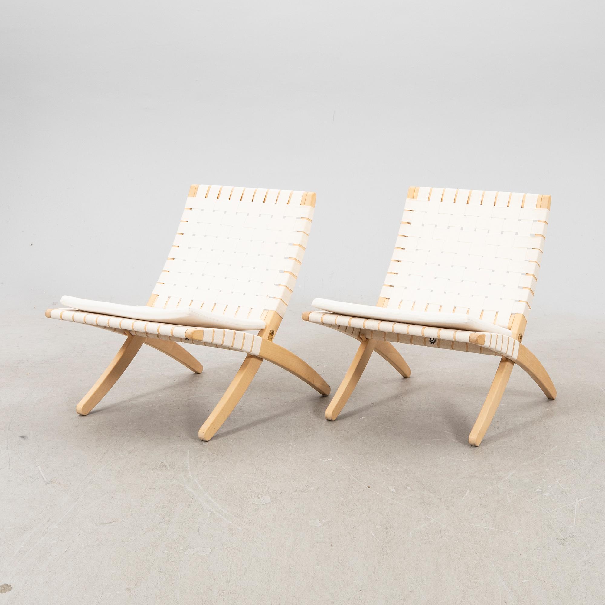 Morten Gøttler, stolar 2 st Cuba chairs PJ  Danmark 2000-tal.