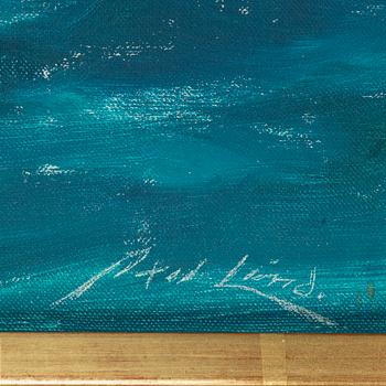 Axel Lind, olja på duk, signerad.