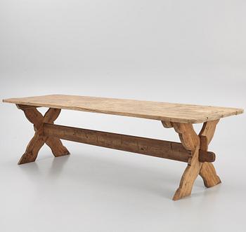 A table, 20th Century with older parts.